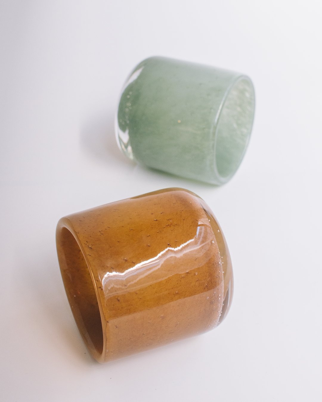 glimt 沁透手作玻璃燭杯兩件組 - surround 是日家居