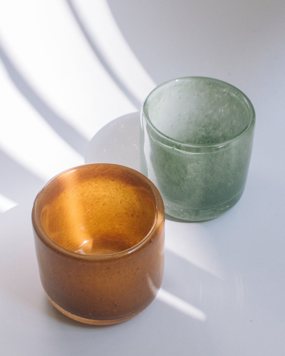 glimt 沁透手作玻璃燭杯兩件組 - surround 是日家居