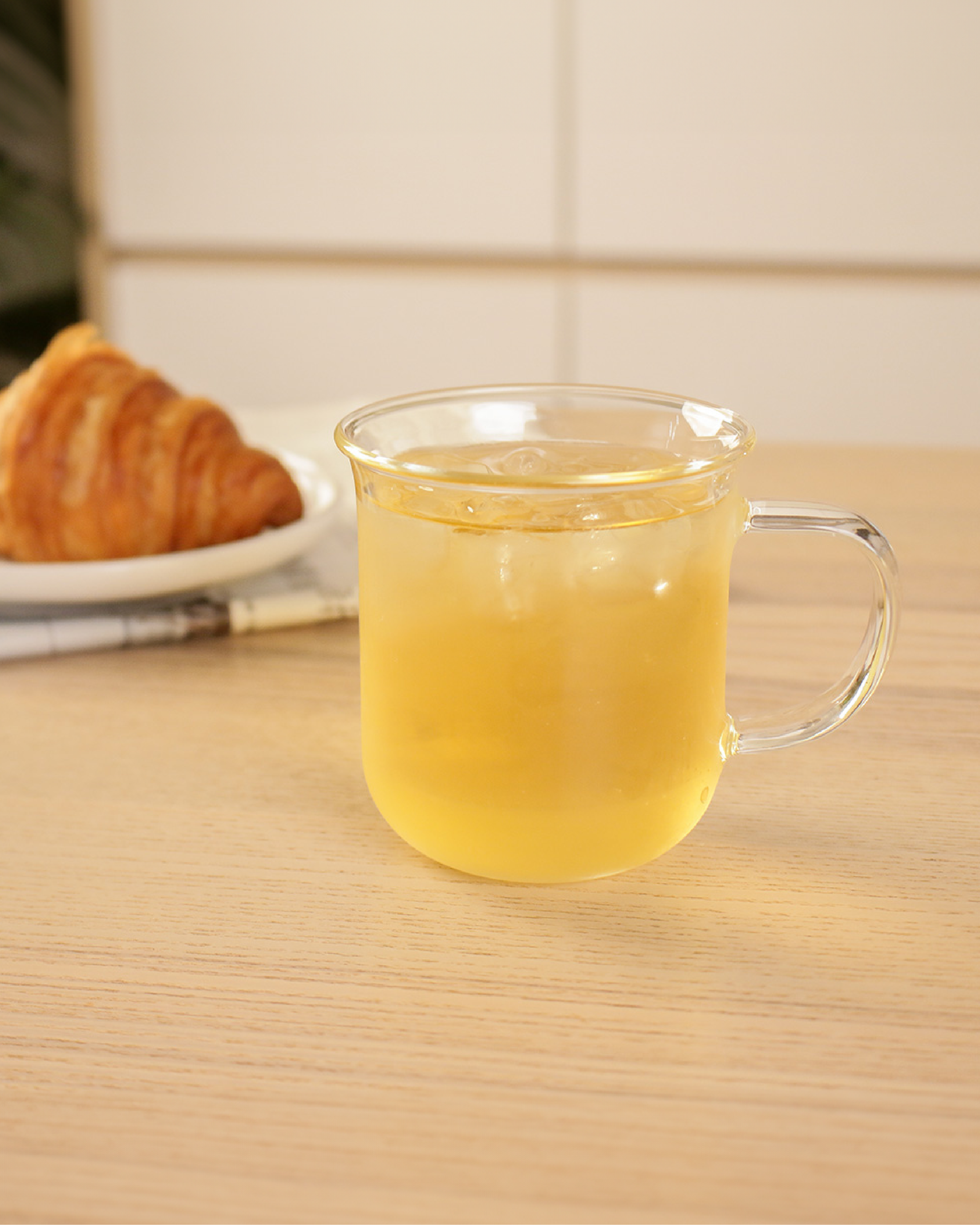 好玻 單層把手玻璃杯 300ml（清透/琥珀/湖綠）
