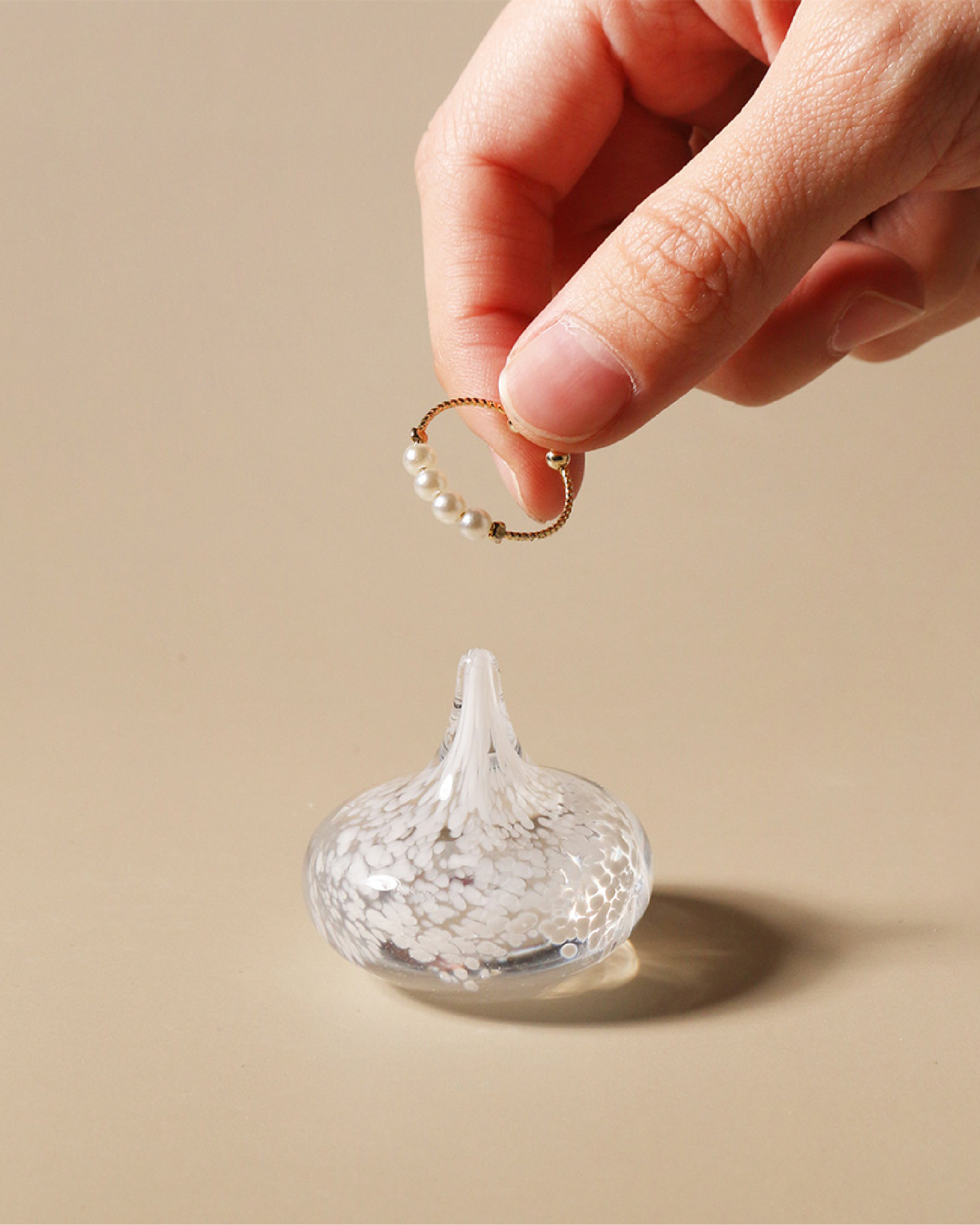 紅琉璃 透明日常系列・戒台