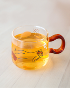 常玉 Sanyu 雙人像 玻璃壺杯組