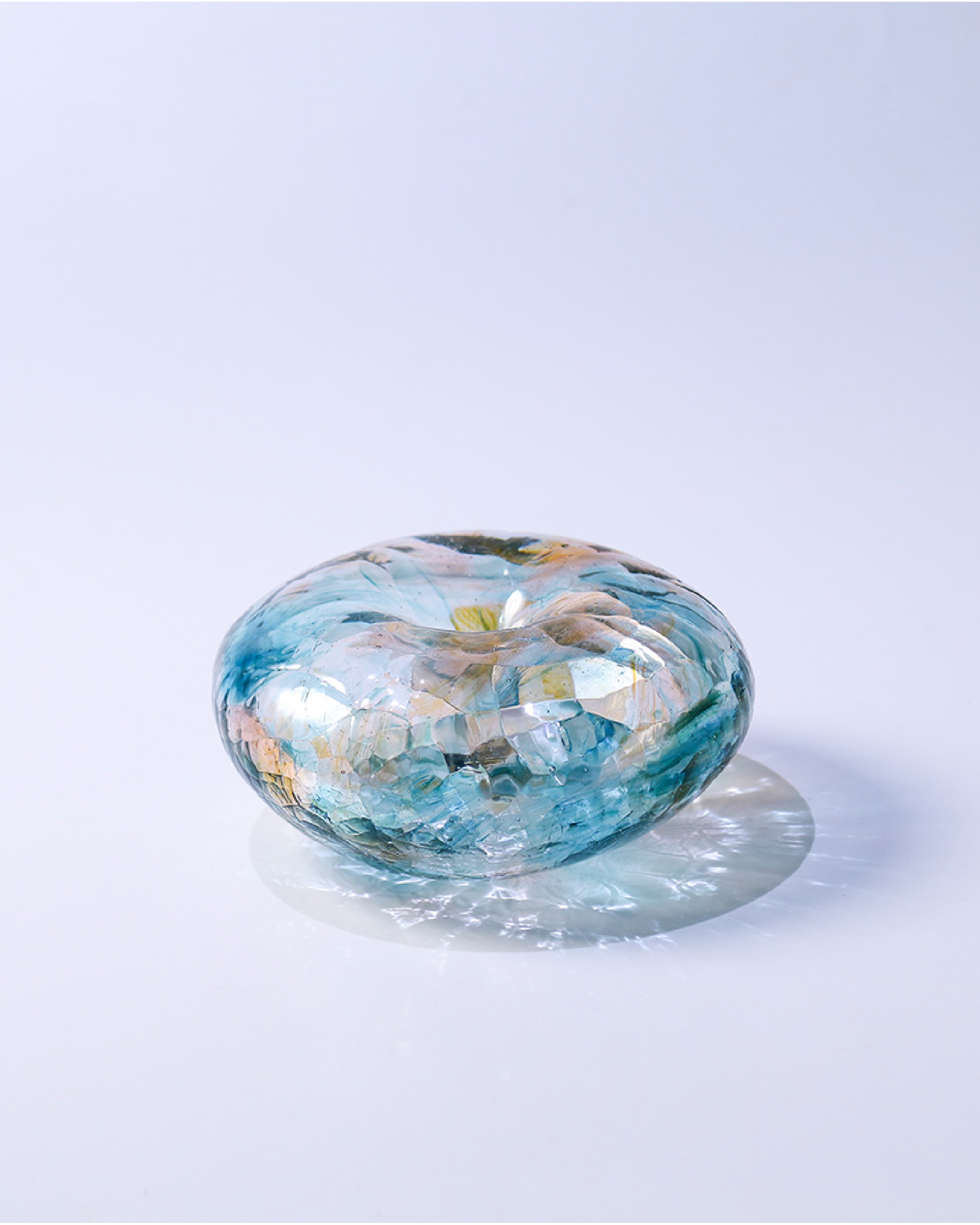 紅琉璃 日花 JI̍T-HUE系列・泡泡線香座