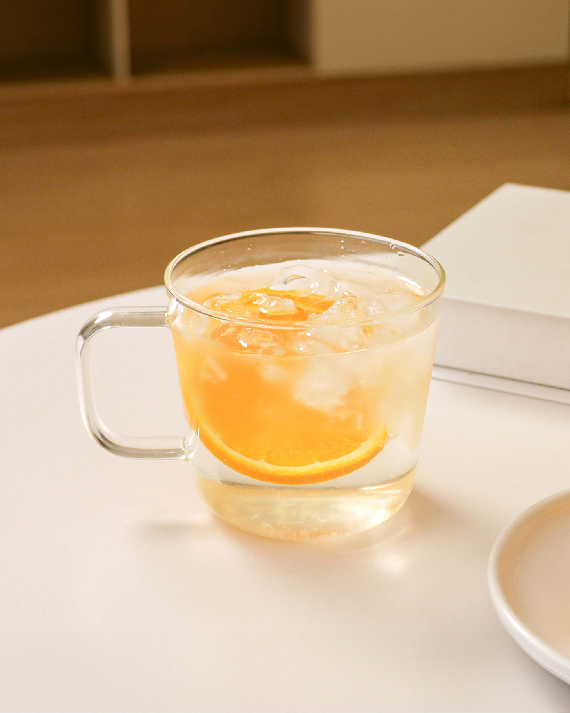 好玻 錐形單層把手水杯 400ml（清透/琥珀/透黑）