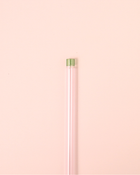 好玻 GOODGLAS 雙色玻璃吸管單入組 粉&綠色（直身款）