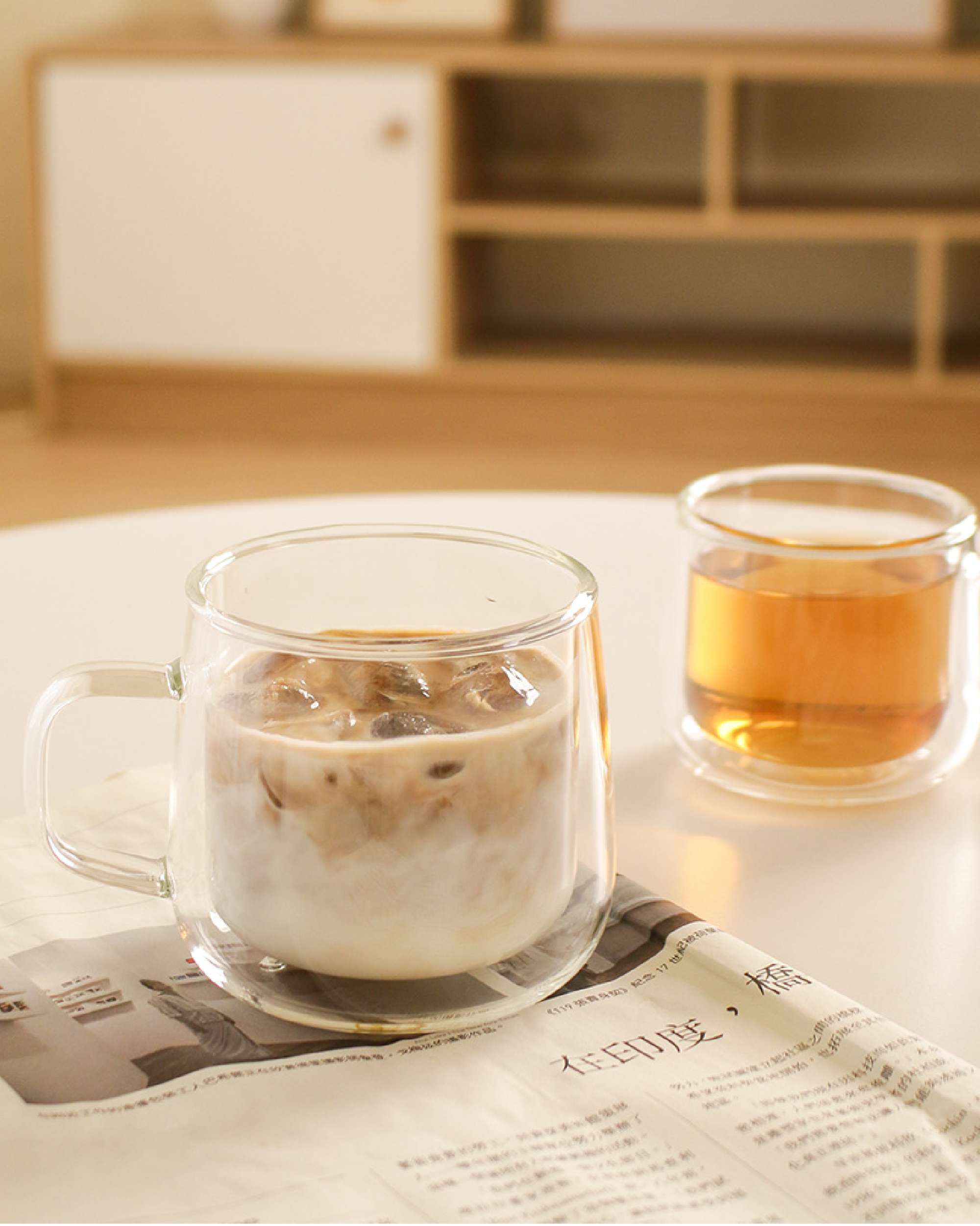 好玻 CO把手雙層玻璃杯 300ml