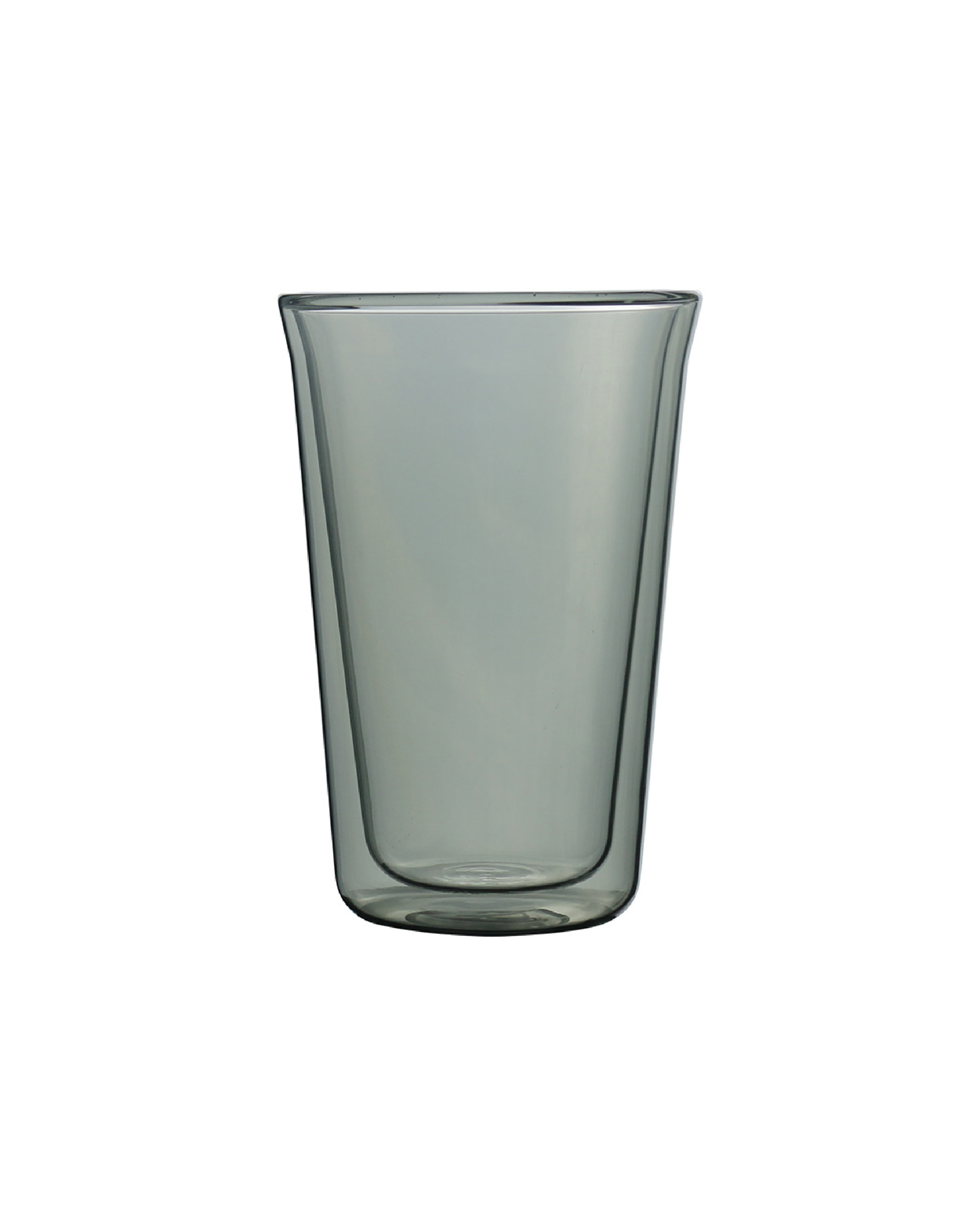 好玻 PURE雙層玻璃杯（清透/透黑色）380ml