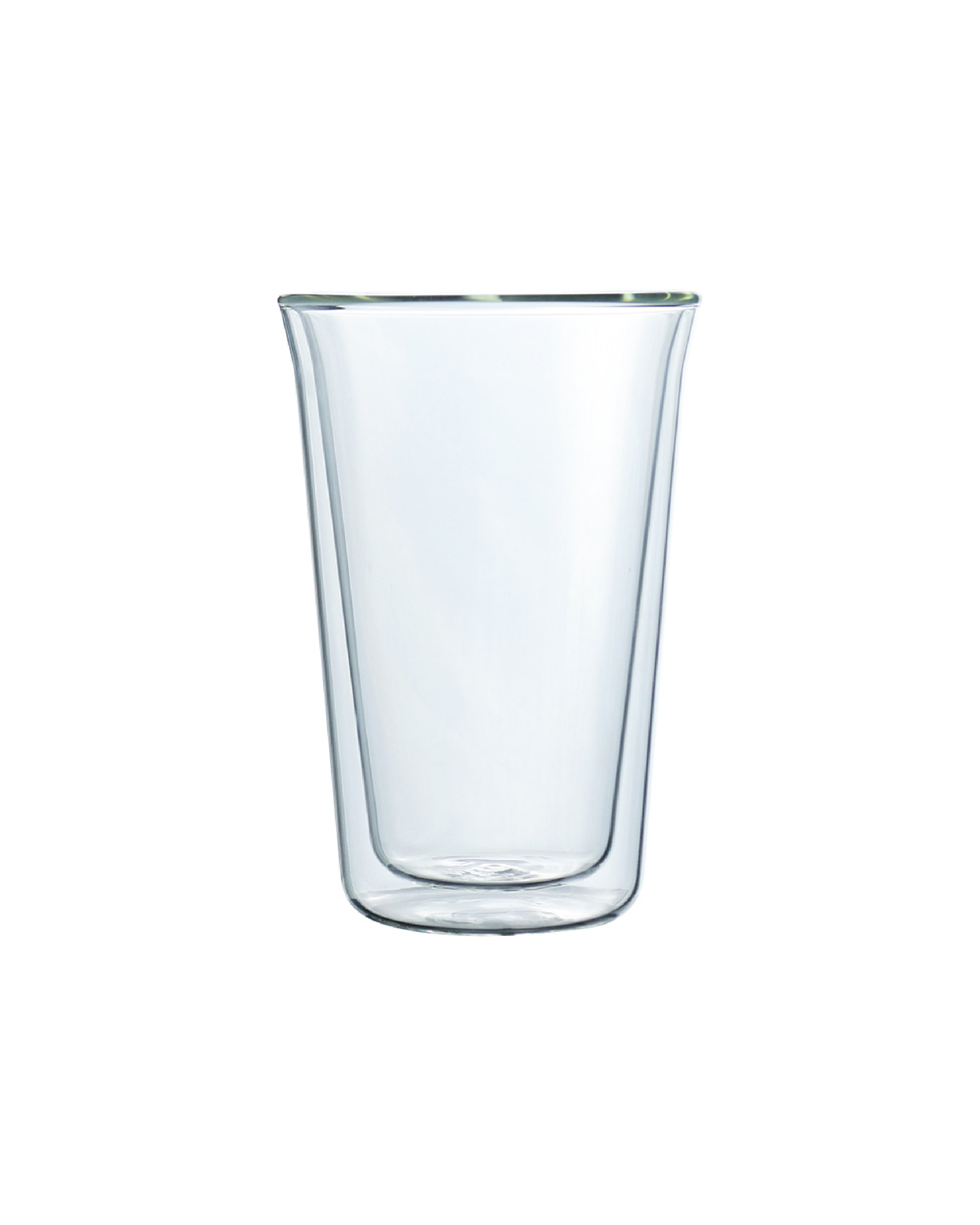 好玻 PURE雙層玻璃杯（清透/透黑色）380ml
