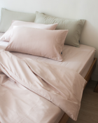 春季新品 almond milk beige 杏奶色・300織絲緞棉床包四件組