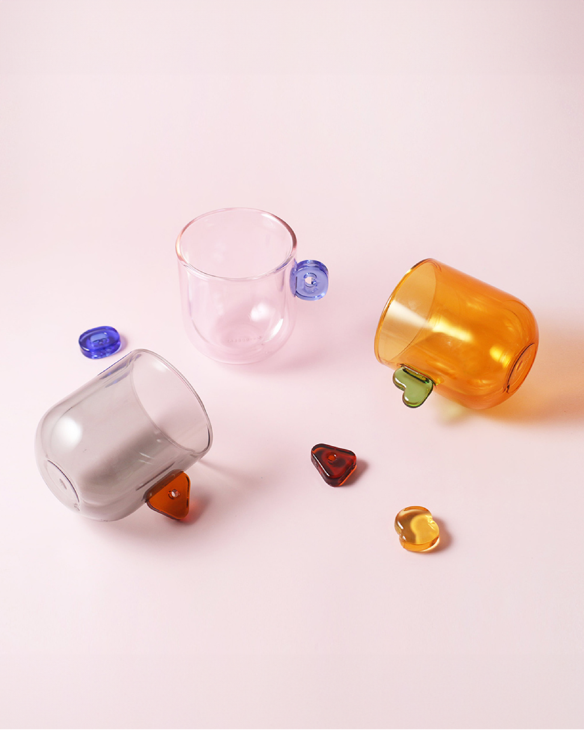 Candy Mug 拼接雙層玻璃杯