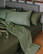 breeze under the trees Quiet Afternoon | 60-count silk satin cotton bed bag set of four