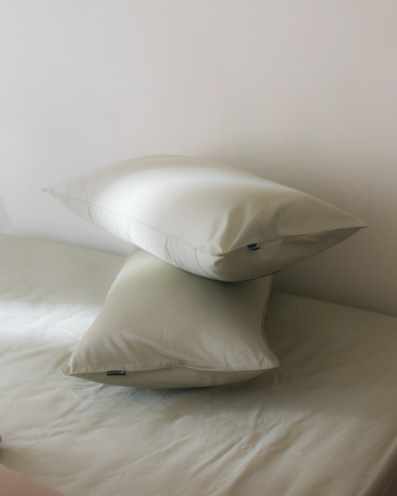 春季新品 morning dew green 朝露青色 ・300織絲緞棉床包四件組